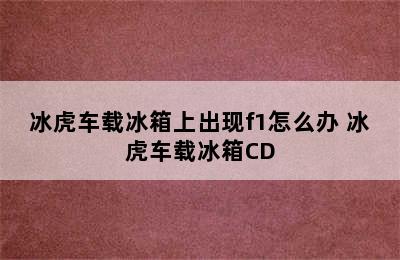 冰虎车载冰箱上出现f1怎么办 冰虎车载冰箱CD